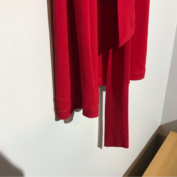 2 for $20 DS Italy Red Dress with Tie Waist. Large - Picture 5 of 7